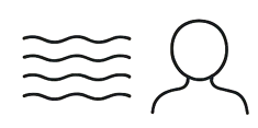 Waves and head