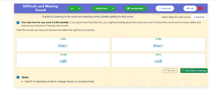 Step 24 — Click Exit to see your report