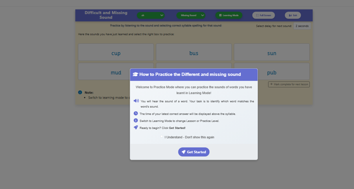 Step 8 — Click Get Started