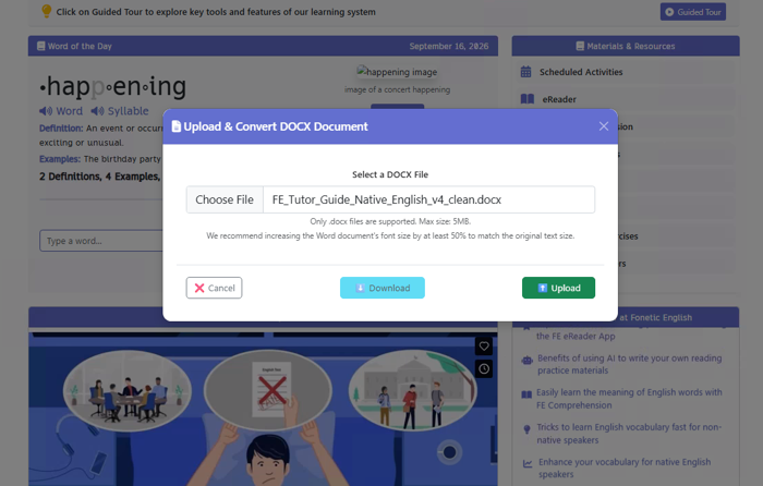 Step 4 — Click Upload