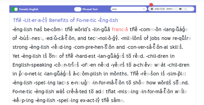 Step 13 — Follow the highlighted word