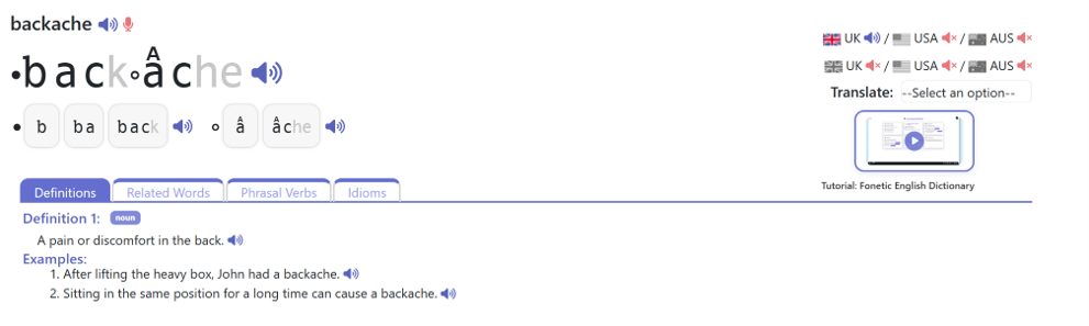 Step 10 — Try the Related Words tab
