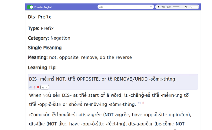 Step 7 — Listen carefully and compare