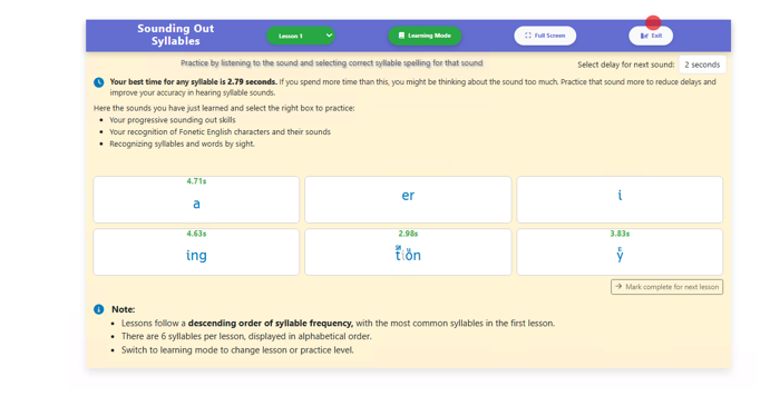 Step 17 — Click Exit to see your report