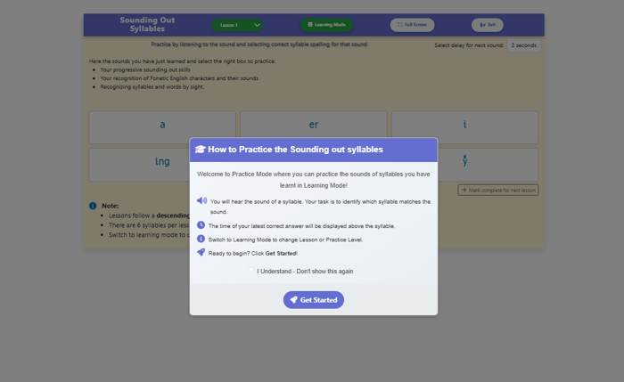 Step 8 — Click Get Started